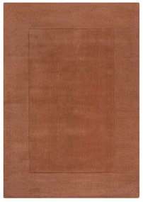 Covor cărămiziu din lână 200x290 cm – Flair Rugs