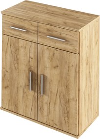 Comoda RESITA TYP 2, stejar artisan, DTD laminat, 71x35x80 cm