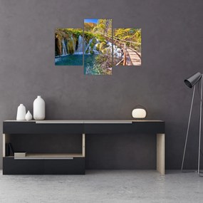 Tablou - Intrare in cascade (90x60 cm)