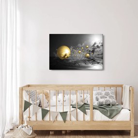 Tabloul bilelor în ocru (90x60 cm)
