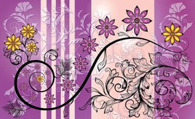 Fototapet - Flori (152,5x104 cm)