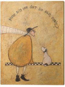 Tablou pe pânză Sam Toft - How Dis We Get So Old, Doris?