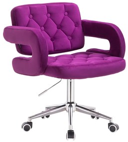 HR8403K Scaun Fucsia Catifea