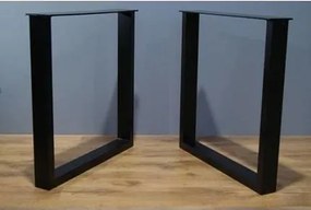 Picioare masa metal, Carpath Homs , Negru,55x70X72 cm