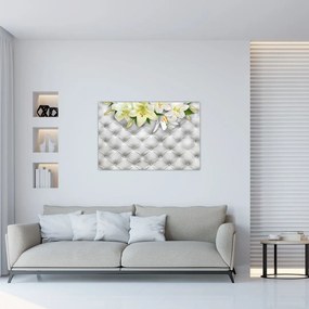 Tablou cu flori de crin (90x60 cm)