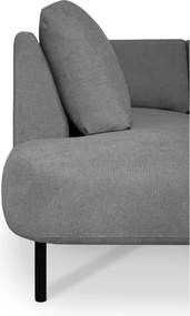 Colțar gri închis (cu colț pe partea stângă /în formă de "U") Hero – Scandic