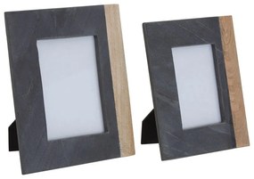 Ramă foto gri din piatră 18x23 cm Kata – Premier Housewares