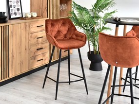 Scaun Lars (cupru + negru). 1110717