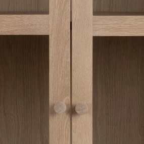 Vitrină în decor de stejar Actona Aston