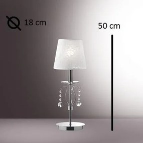 Veioza, lampa de masa cristal Venezian SENIX TL1 SMALL 032634