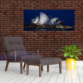 Tabloul Sydney nocturn (120x50 cm)