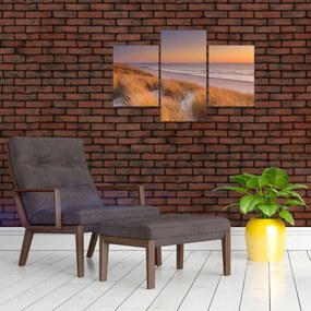 Tablou - Plajă la apus de soare (90x60 cm)