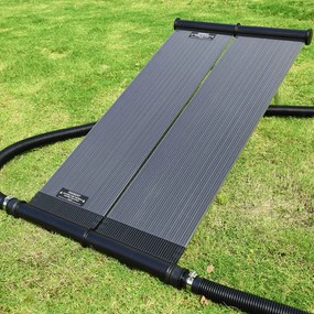 Deuba Panou solar pentru incalzirea apei 116x66x6cm - antracit