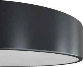 Brilagi - Plafonieră de baie CLARE cu senzor, 4x E27 (max. 24 W), 230 V, diametru 50 cm, antracit, IP54