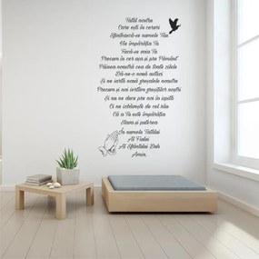 Sticker perete Tatal Nostru
