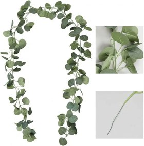 Ghirlanda de eucalipt artificial EUCALYPTUS 200 cm