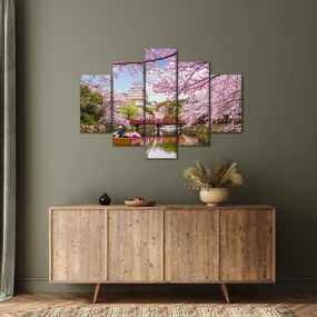 Tablou cu cireș japonez (150x105 cm)