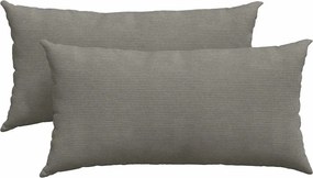 vidaXL Perne pentru canapea 2 pcs Gri deschis 80 x 40 cm