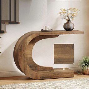 MAM12 - Masa Consola, 110 cm, masuta hol, living, dining, dormitor - Maro