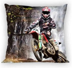 Motocicletă Husă de pernă Motocross Mud 40x40 cm
