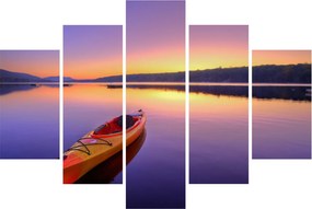 Tablou - Kayak pe lac (150x105 cm)