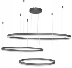 Lustră LED pe cablu HALO LED/130W/230V neagră Azzardo AZ4707