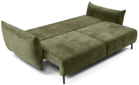 Canapea trei locuri Cinderella  (verde + negru). 1098984