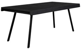 Masă de dining lemn masiv de tec 90x180 cm Suri – White Label