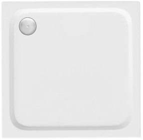 Cada pentru dus din acril Rea Belmond 80x80 alb