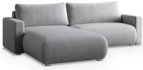 Coltar extensibil TAFIRA, gri deschis, colt interschimbabil