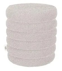 Taburet bej cu tapițerie din țesătură bouclé Fern – Dutchbone