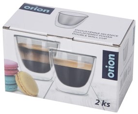 Căni 2 buc. pentru espresso din sticlă 110 ml – Orion