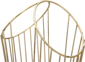 Suport pentru umbrele Mauro Ferretti, înălțime 60 cm, auriu