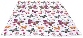 Pilota de Vara Papillons, Microfibra Matlasata, 180x200 cm, 150g/mp