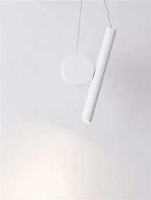 Pendul, Lustra LED design minimalist VERO alb