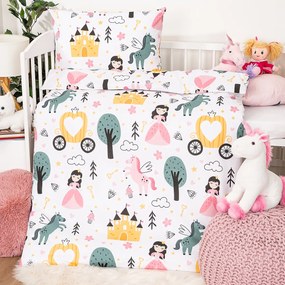 Lenjerie de pat din bumbac pentru copii 4Home Fairytale Dream, 100 x 135 cm, 40 x 60 cm, 100 x 135 cm, 40 x 60 cm