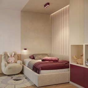 Sollux SL.2453 - Lampă de perete MODO 1xGX53/10W/230V roșie