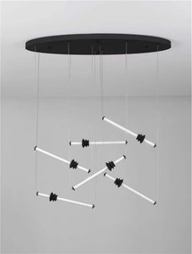Lustra LED casa scarii design modern ATMOSFERA