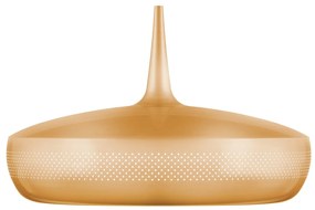 Abajur metalic design retro Clava Dine, Brushed Brass