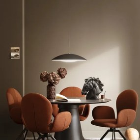 Schöner Wohnen LENTE 14606-18-LED, lustru suspendat pe cablu cu dimmer, LED 17 W, 230 V, Ø 40 cm, negru