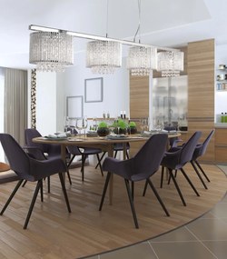 Lustra eleganta design modern Elise 4L 7094-4CC SRT