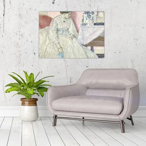 Tablou - Frederick Carl Frieseke, Memories, reproducere (70x50 cm)