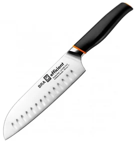 Cutit Santoku BRA Eficient, otel german, HRC 55, lama 18 cm