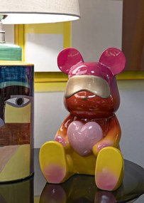 Mauro Ferretti Ursuleț Curcubeu,  21,5 X 20,5 X 32 Cm | Aosom Romania
