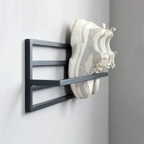 Pantofar,din metal,culoare negru,40x10x20 cm