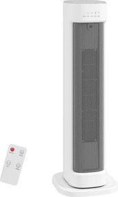 HOMCOM Termoventilator Ceramic 2000W 3 Temperature, Timer 15H și Telecomandă | Aosom Romania