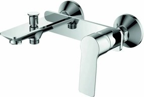 Baterie cada-dus Inter Ceramic Emma monocomanda crom finisaj lucios