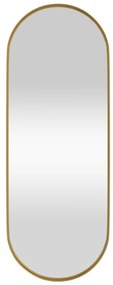 Oglinda de perete, auriu, 15x40 cm, ovala 1, Auriu, 15 x 40 cm