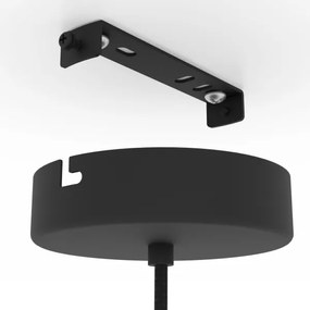 Lustră pe cablu Eglo 390151 MONTEZUELO 1xE27/40W/230V d. 50 cm maro