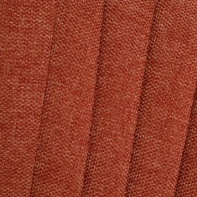 Fotoliu din tesatura rosu oxid Armchair  Fabric/Wood